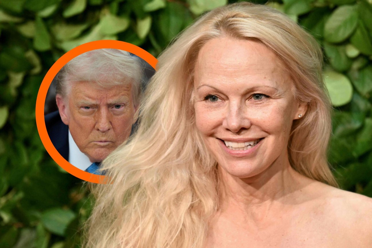 Pamela Anderson mocno o Donaldzie Trumpie. Wynajął ją na urodziny.