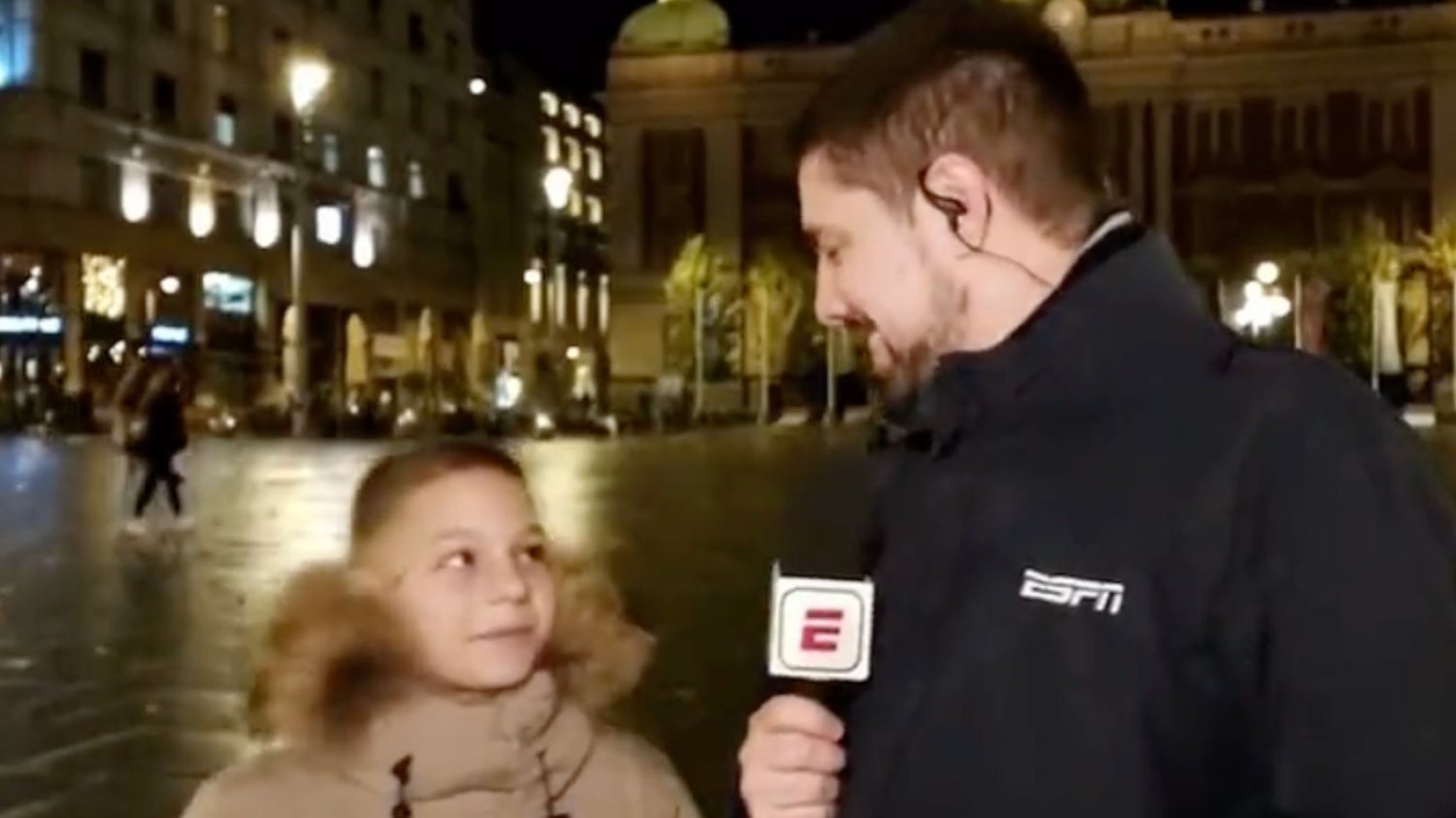 Nawet dziennikarz ESPN nie mógł przewidywać, jakie usłyszy słowa od swojego młodego rozmówcy w Belgradzie.
