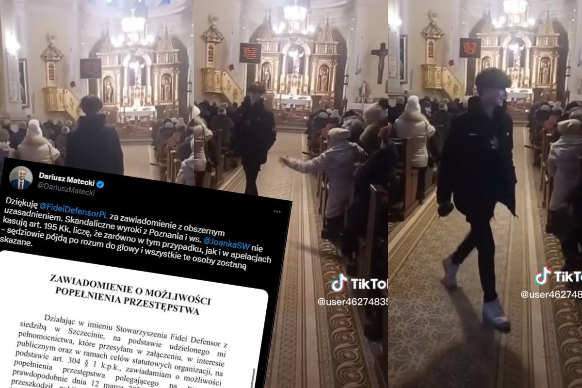 filmik kościół msza tiktok dariusz matecki prokuratura filmik kościół msza tiktok dariusz matecki prokuratura