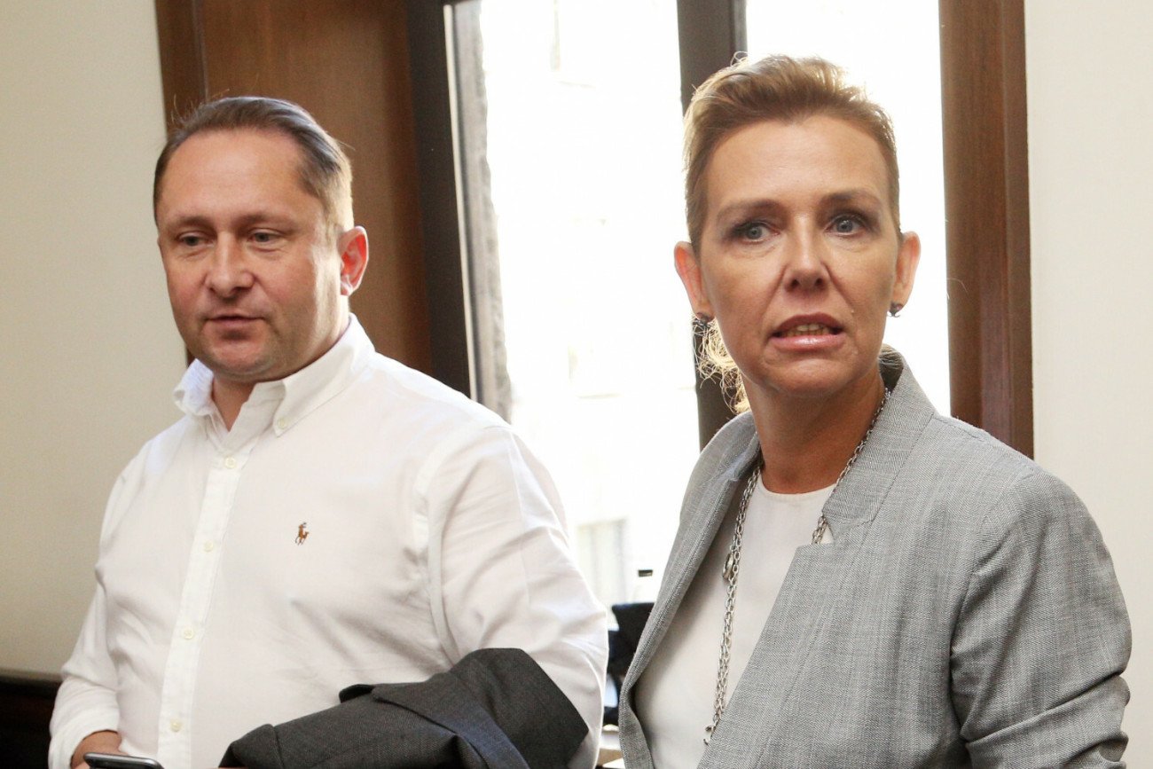 Kamil Durczok i jego byłą zona Marianna Dufek.