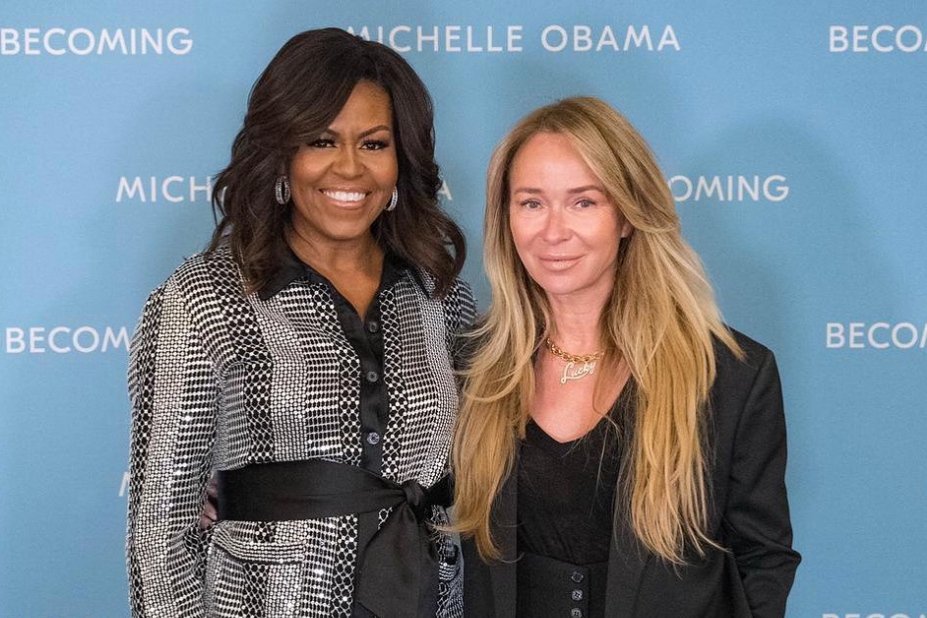 Założycielka La Manii była zachwycona spotkaniem z Michelle Obamą.