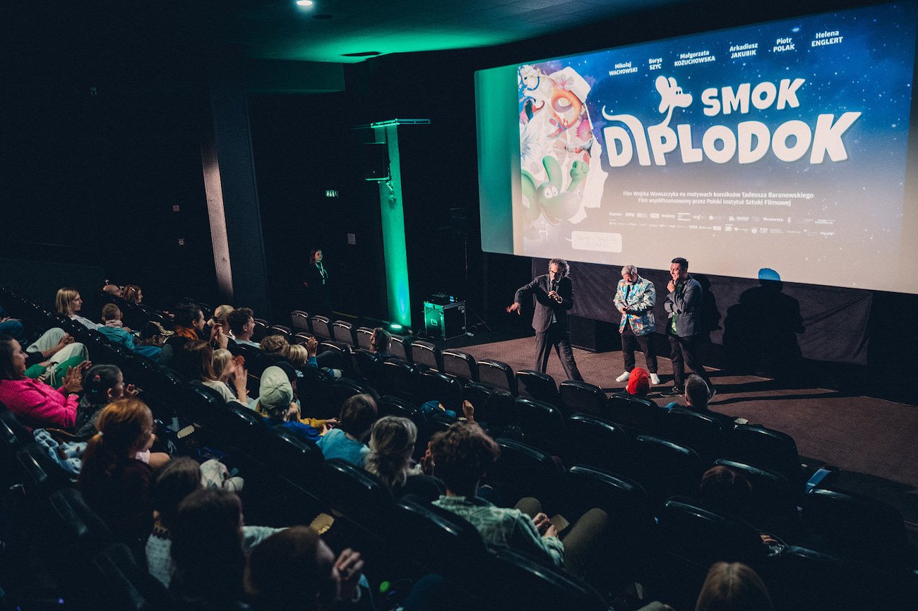 Uroczysta premiera filmu Smok Diplodok