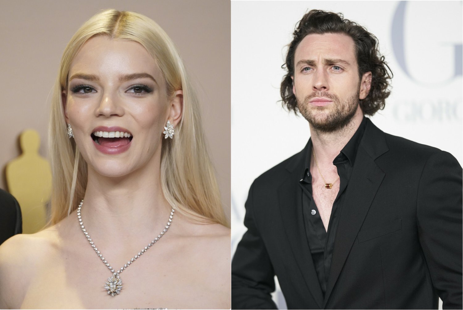 Anya Taylor-Joy, Bond, Aaron Taylor-Johnson Anya Taylor-Joy, Bond, Aaron Taylor-Johnson