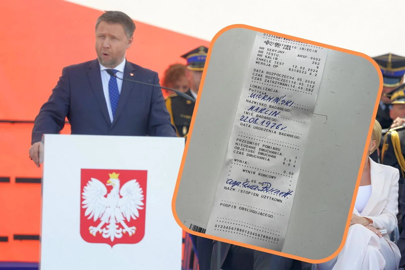 Policjantka, która przeprowadziła badanie min. Kierwińskiego istnieje i faktycznie pracuje w komendzie na Malczewskiego