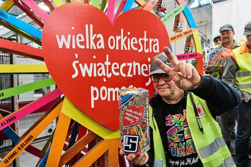 Wielka Orkiestra Świątecznej Pomocy ma realną szansę na Nobla. Na zdjęciu: Jerzy Owsiak