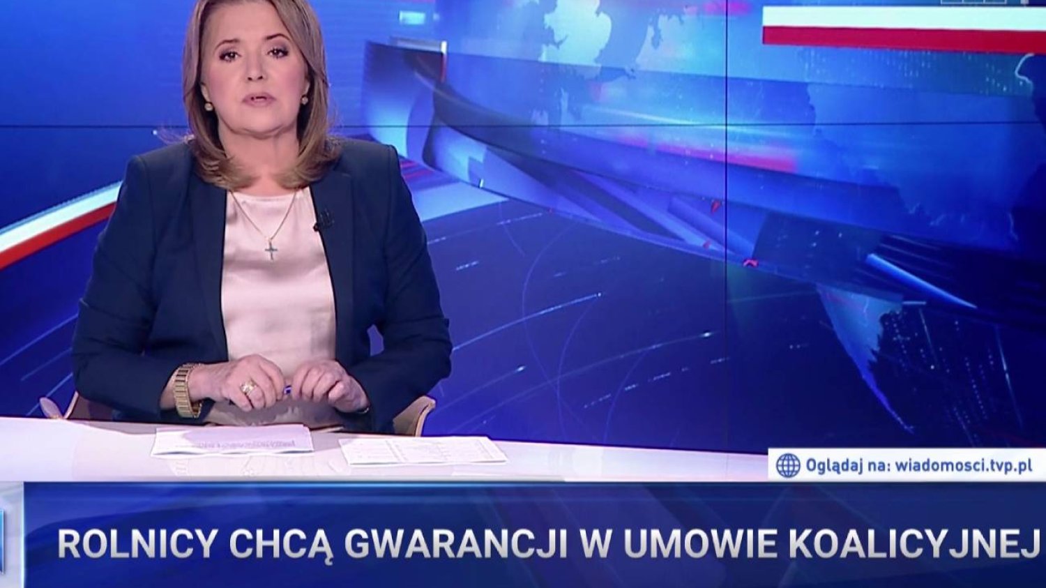 Wiadomości TVP straszą Tuskiem. Zabraknie karpia na Wigilię
