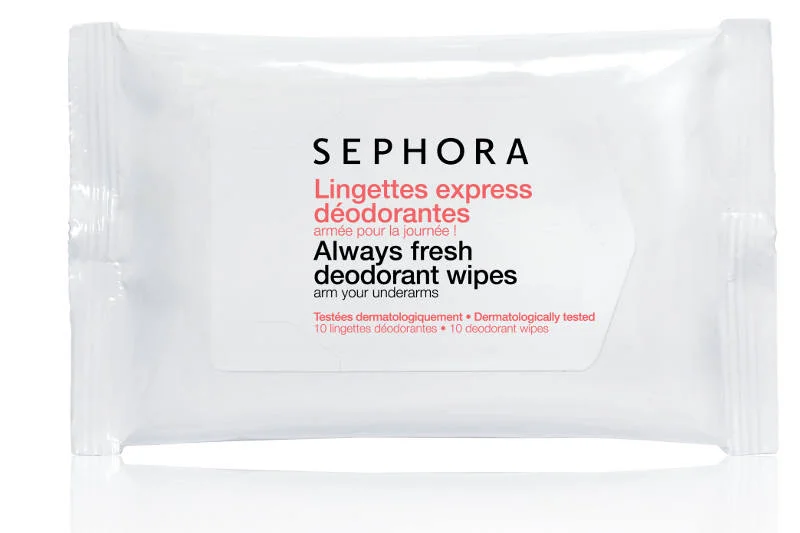 Chusteczki dzodorujące Lingettes Deodorants Sephora
