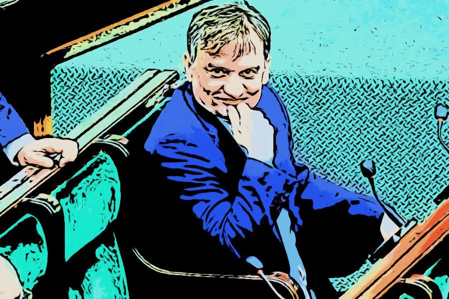 Zbigniew Ziobro, minister sprawiedliwości i prokurator generalny, w Sejmie w dniu przegłosowania nowelizacji ustawy o Służbie Więziennej (22.07.2022).