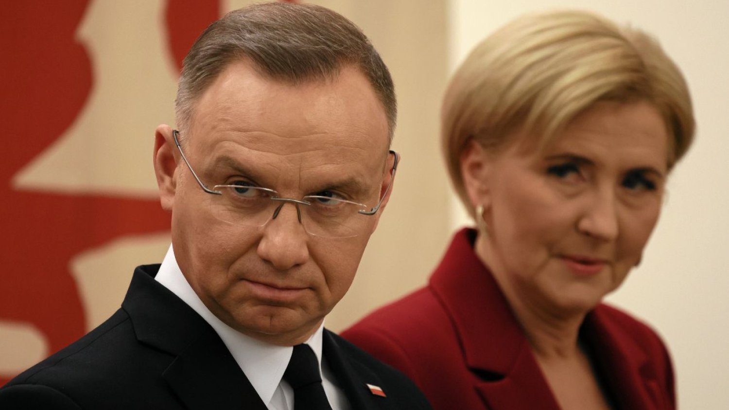 Andrzej Duda broni dobrego imienia Agaty Dudy Andrzej Duda stanął w obronie małżonki