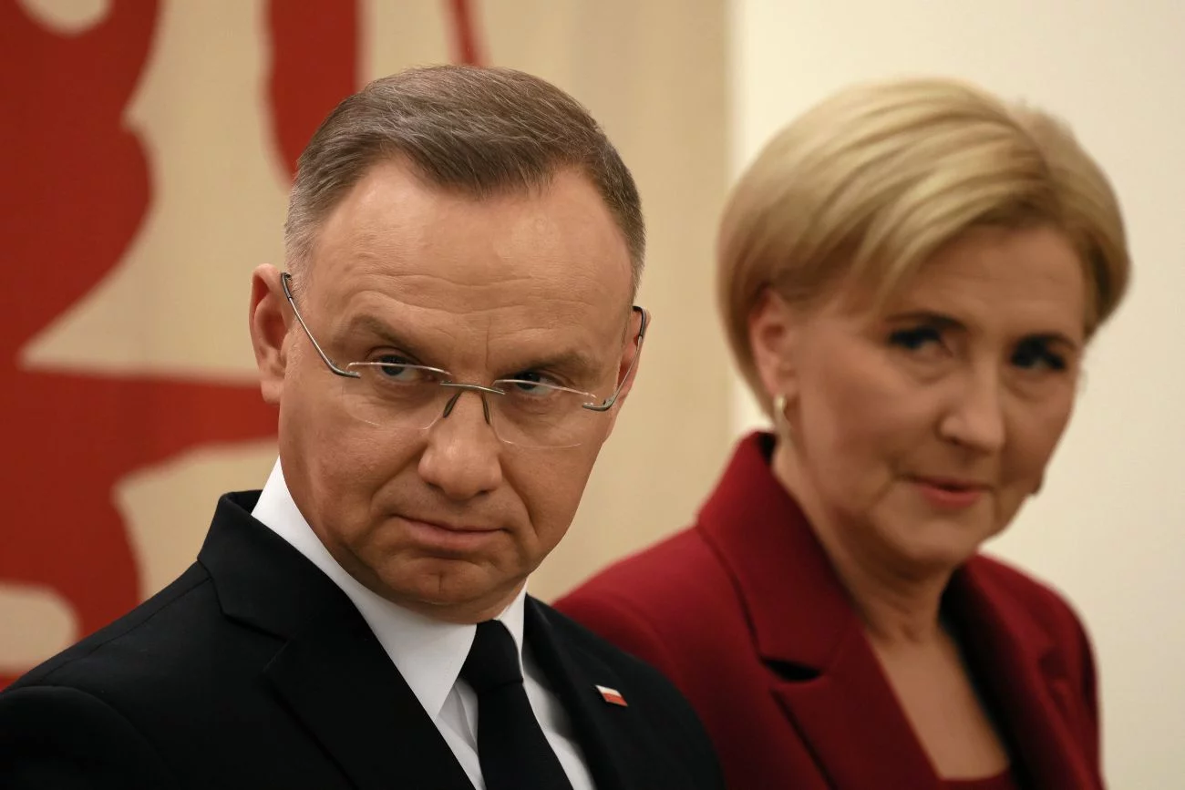 Andrzej Duda stanął w obronie małżonki