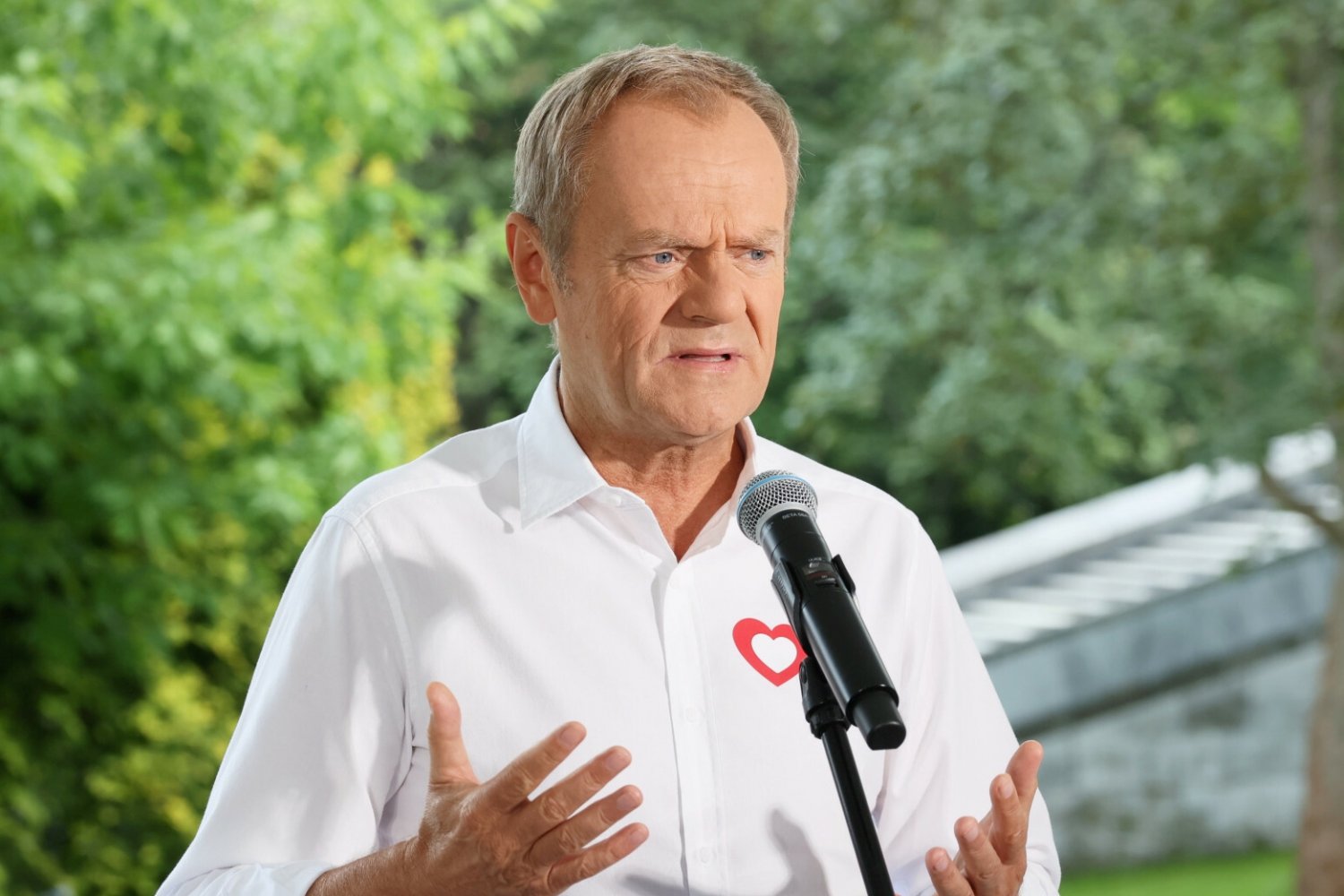 Lider PO Donald Tusk.