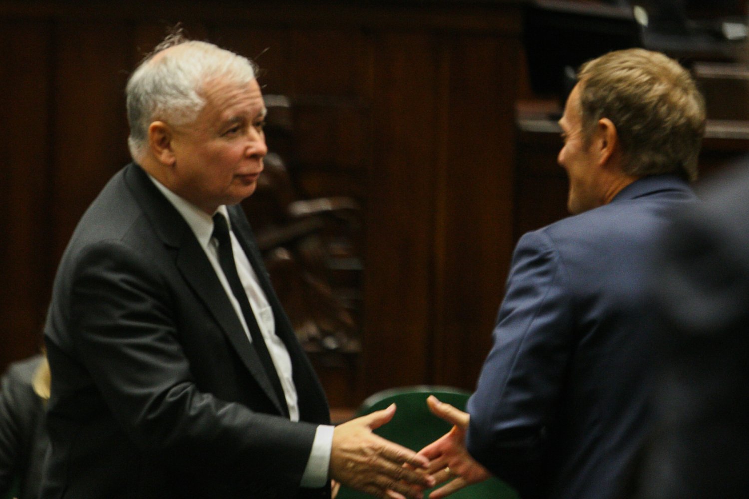 Jarosławowi Kaczyńskiemu przypomniało się, jak Donald Tusk traktował kiedyś kobiety.