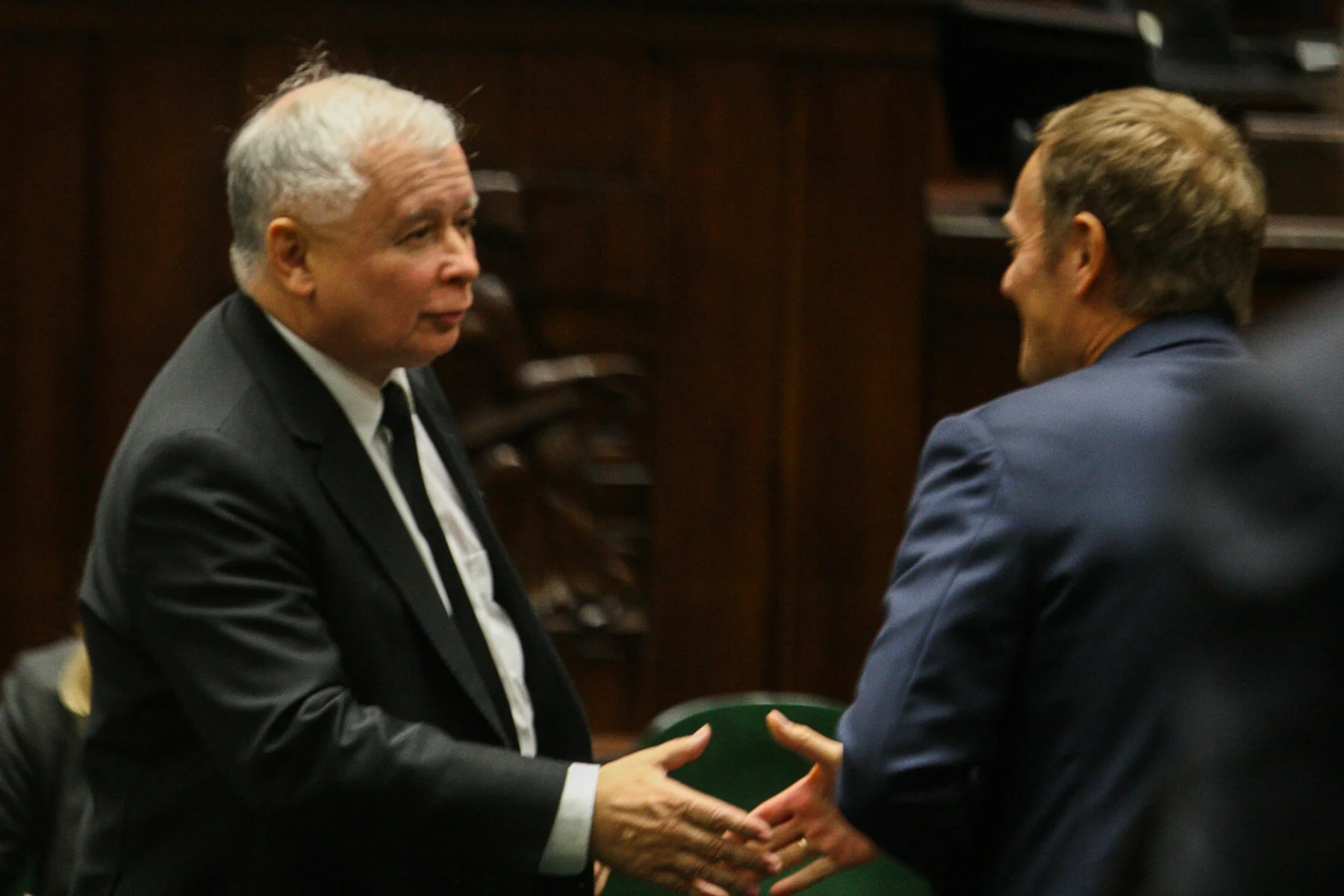 Jarosławowi Kaczyńskiemu przypomniało się, jak Donald Tusk traktował kiedyś kobiety.