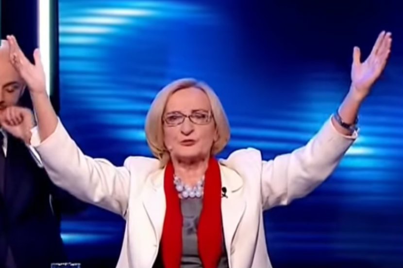 Krystyna Krzekotowska jest barwną postacią, która zaskoczyła także po samej debacie.