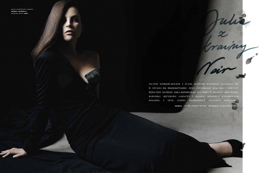 Julia Restoin Roitfeld w sesji dla Vivy! Mody