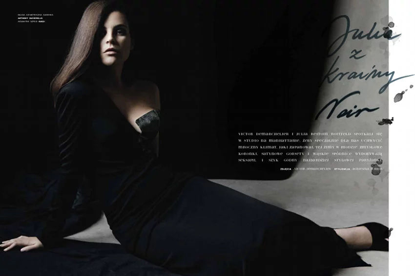 Julia Restoin Roitfeld w sesji dla Vivy! Mody