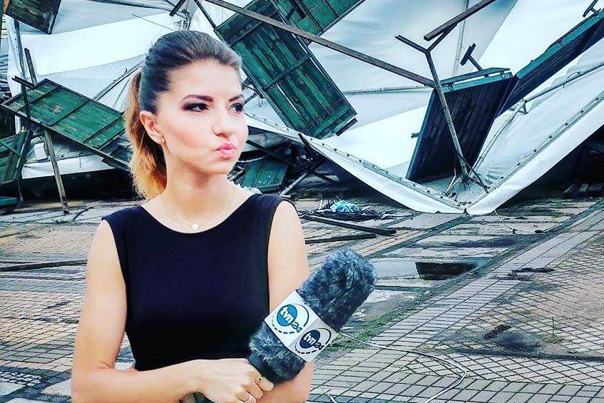 Dziennikarka Małgorzata Mielcarek skomentowała pocałunek ze strony przypadkowego mężczyzny.