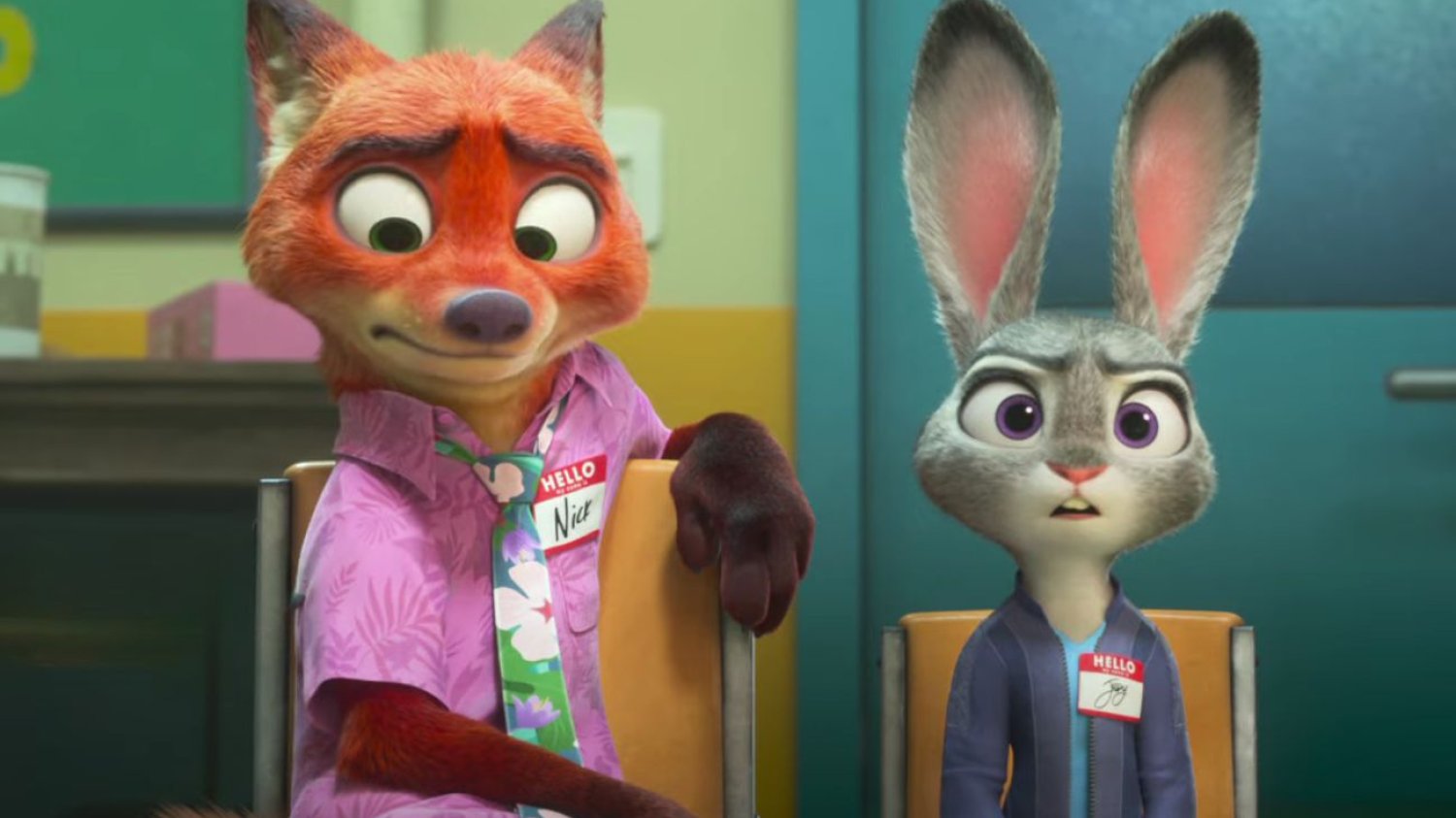 Judy Hopps i Nick Bajer