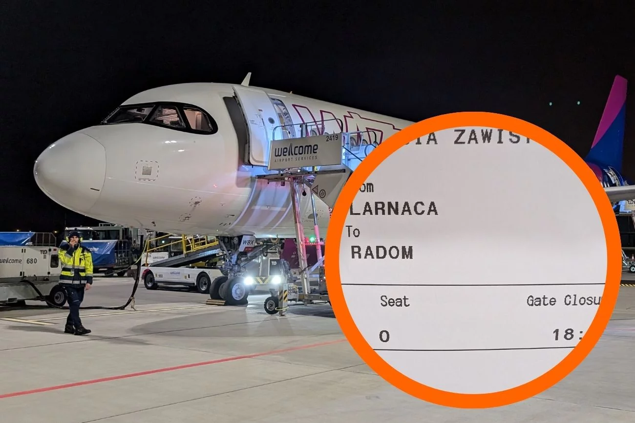 Wizz Air miał overbooking na lot do Radomia. Padło na mnie