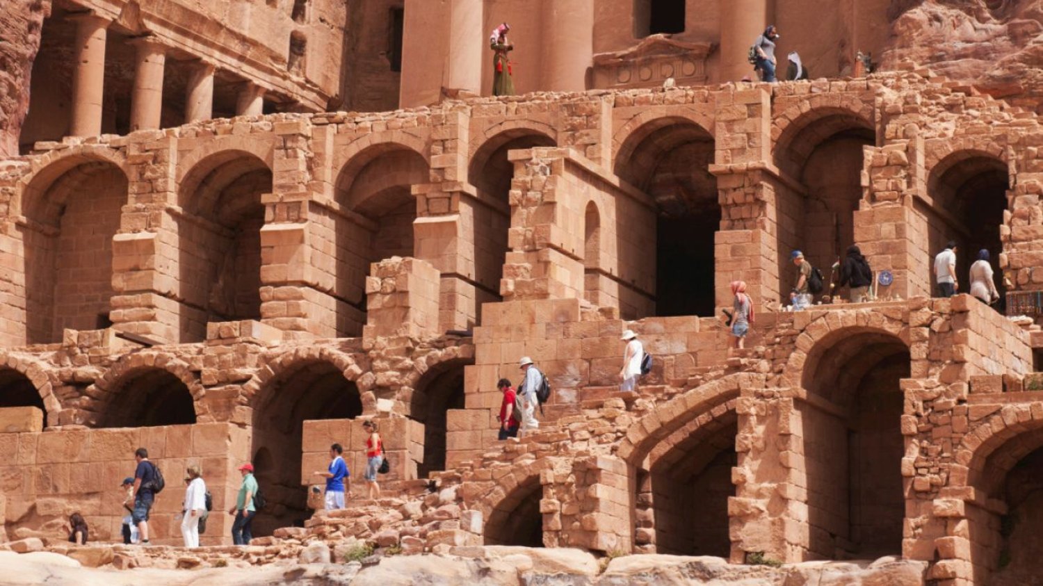 Petra świeci pustkami. Jordania czeka na turystów Jordania czeka na turystów. Tak wygląda Petra