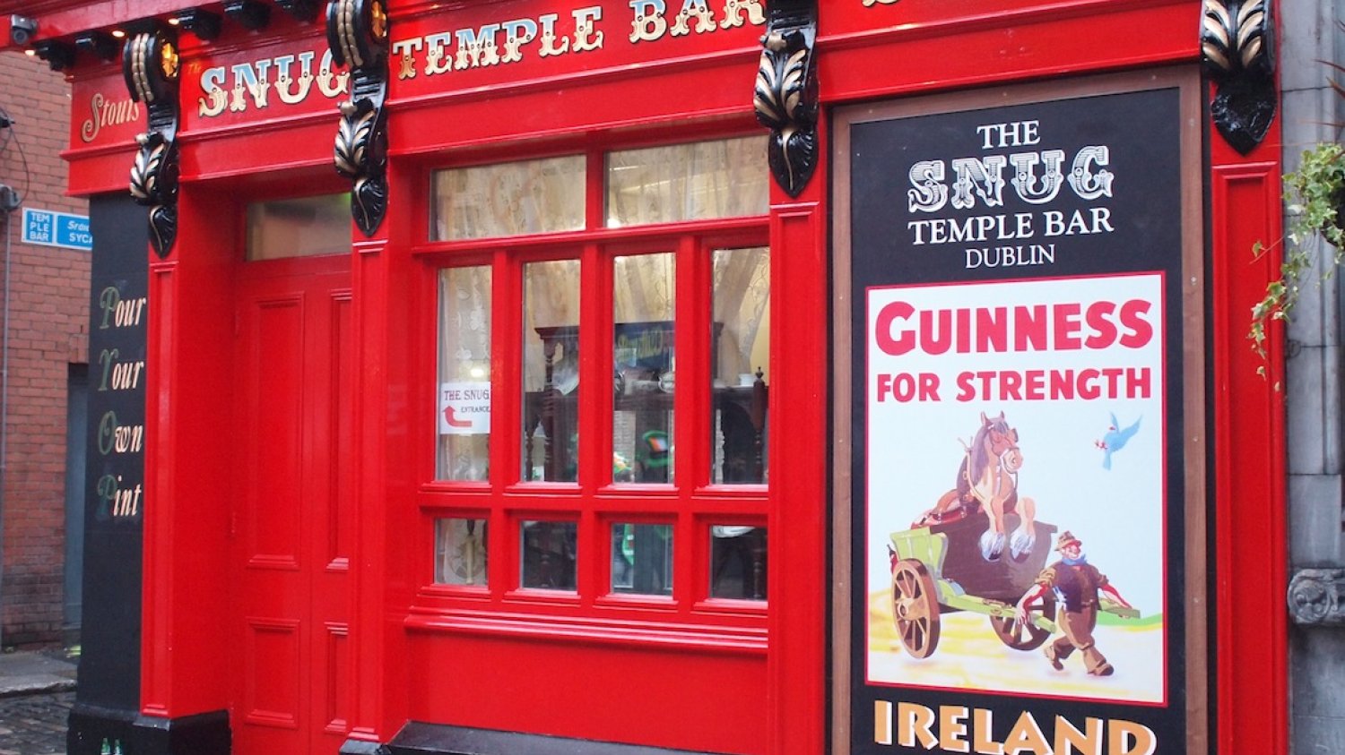 Temple Bar – jeden z najsłynniejszych pubów Dublina.