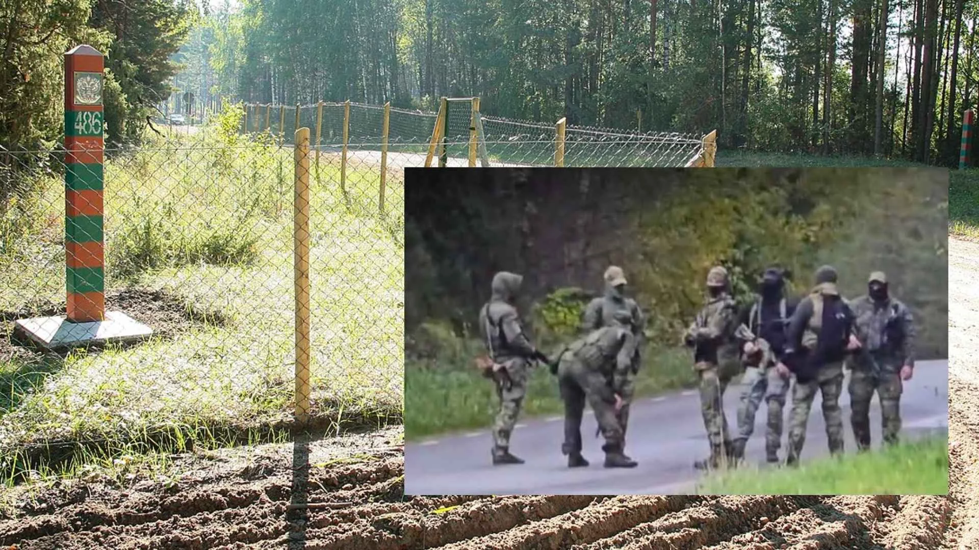 Alarm i zamknięcie granicy w Estonii. Pod ich płotem pojawiły się "zielone ludziki"