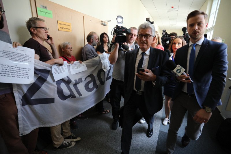 Stanisław Piotrowicz przemilczał wyrok dyscyplinarny Małgorzaty Ułaszonek-Kubackiej.