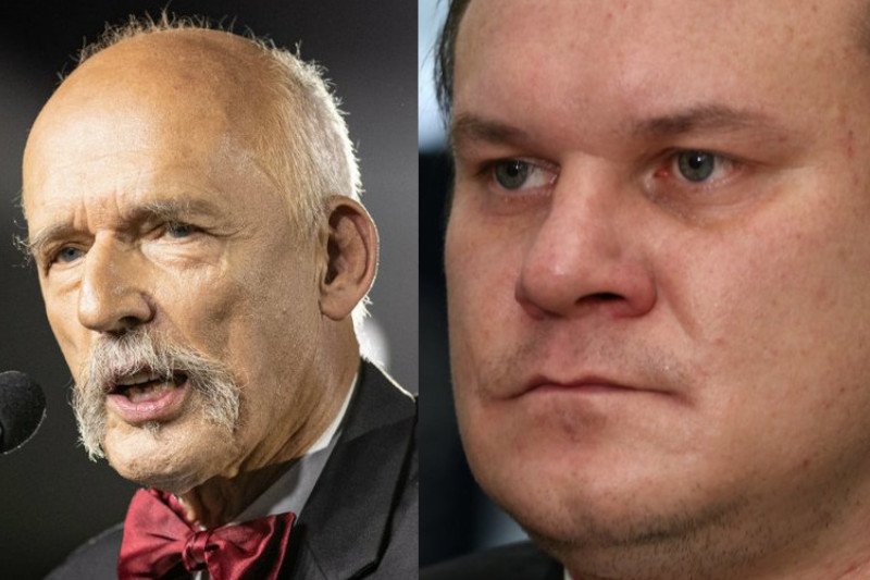 Dominik Tarczyński nie wytrzymał po tym, co powiedział Janusz Korwin-Mikke.