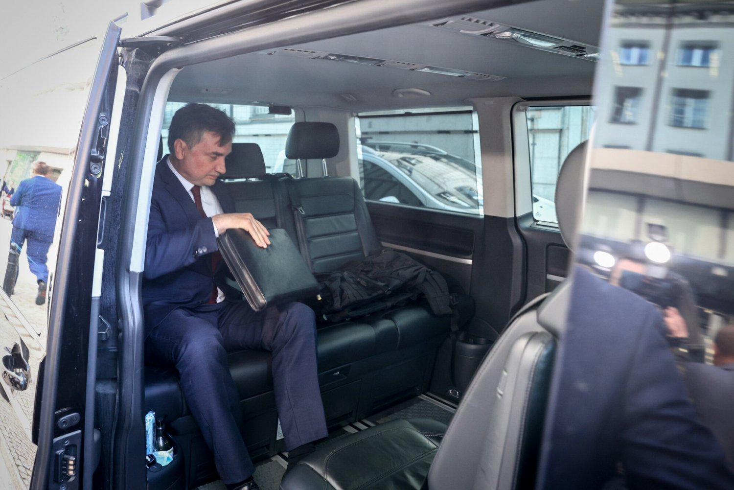 Kolizja z udziałem auta SOP w Warszawie. Jechał nim Zbigniew Ziobro.