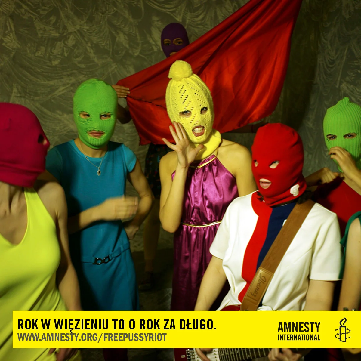 Pussy Riot: Rok w więzieniu to o rok za długo.