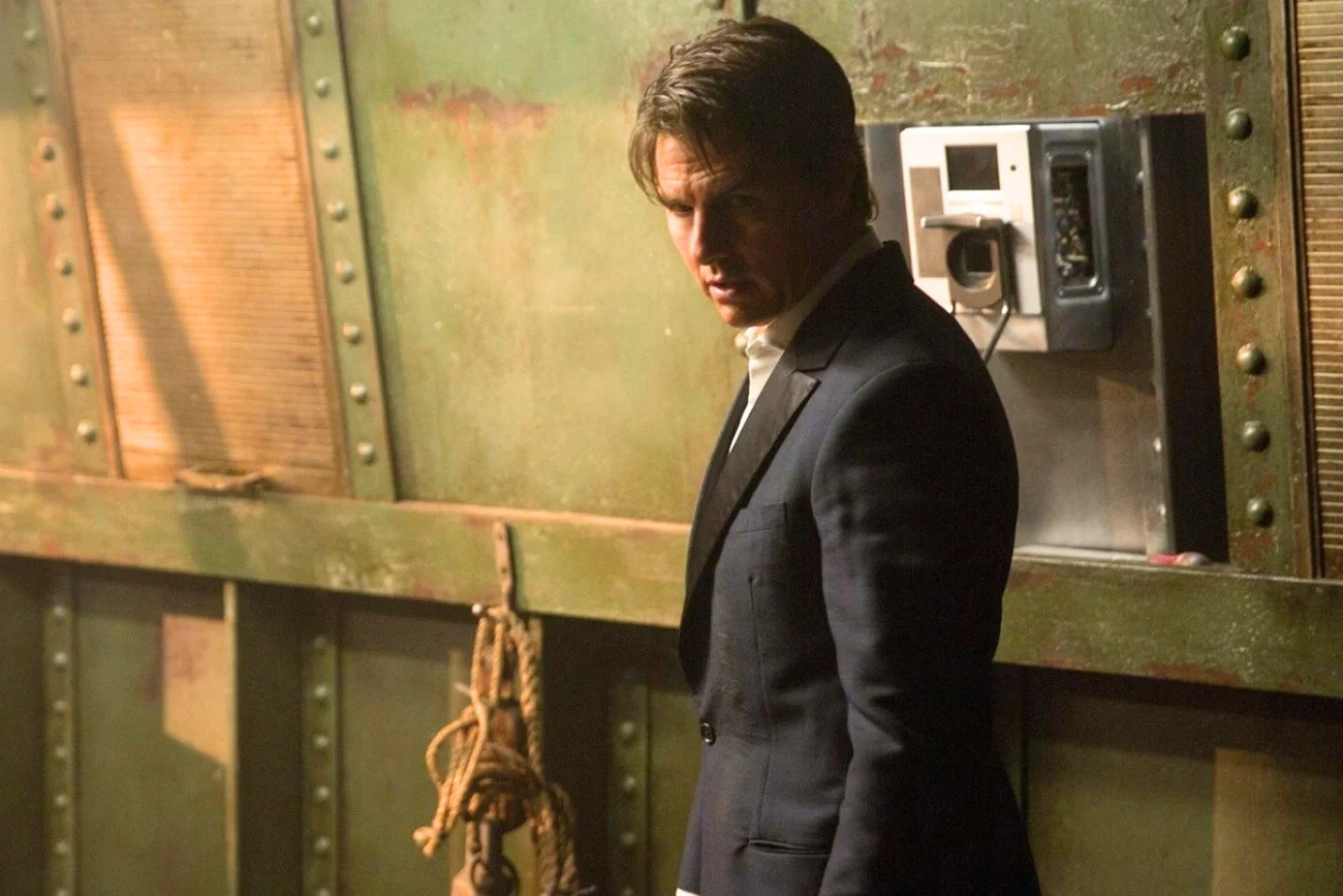 Tom Cruise w filmie "Mission: Impossible – Rogue Nation"