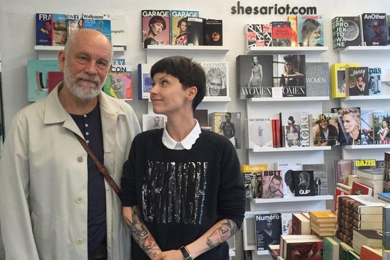 John Malkovich odwiedził warszawski butik SHE/S A RIOT.