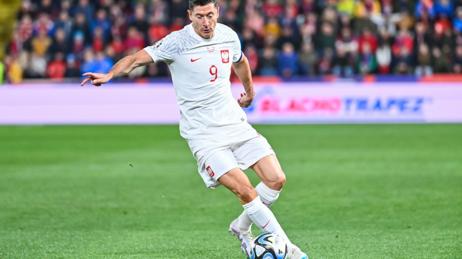 Robert Lewandowski ostatni raz zdobył gola dla reprezentacji Polski podczas mundialu w Katarze.