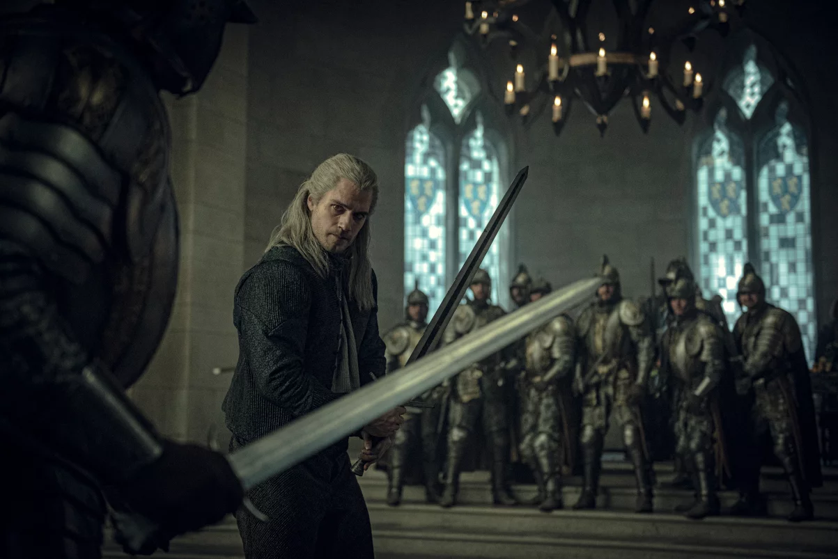 Henry Cavill zagrał również we wszystkich scenach walk na miecze