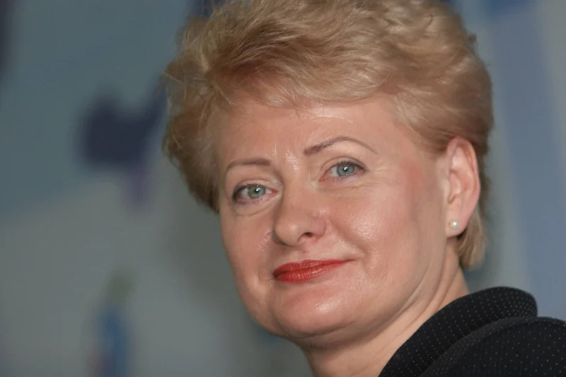 Prezydent Litwy Dalia Grybauskaite