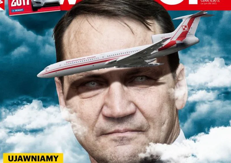Dziennikarze "w Sieci" tekst "Kłamca smoleński" na pierwszej stronie zapowiadają tak: "Dotarliśmy do dokumentów, które ujawniają, że Radosław Sikorski zeznając w sądzie pod przysięgą, nie mówił prawdy"