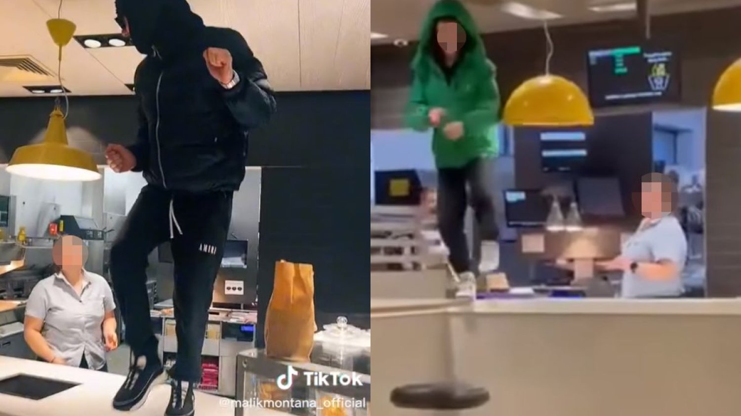 malik montana mcdonalds taniec tiktok nastolatek filmik