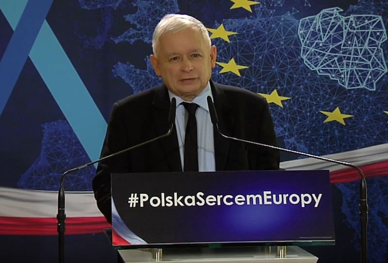 Jarosław Kaczyński w Krakowie skupił się na krytykowaniu Platformy Obywatelskiej.
