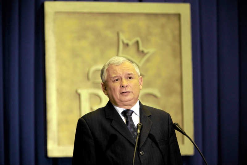 PiS prowadzi w najnowszym sondażu. (Zdjęcie z 2009 roku).