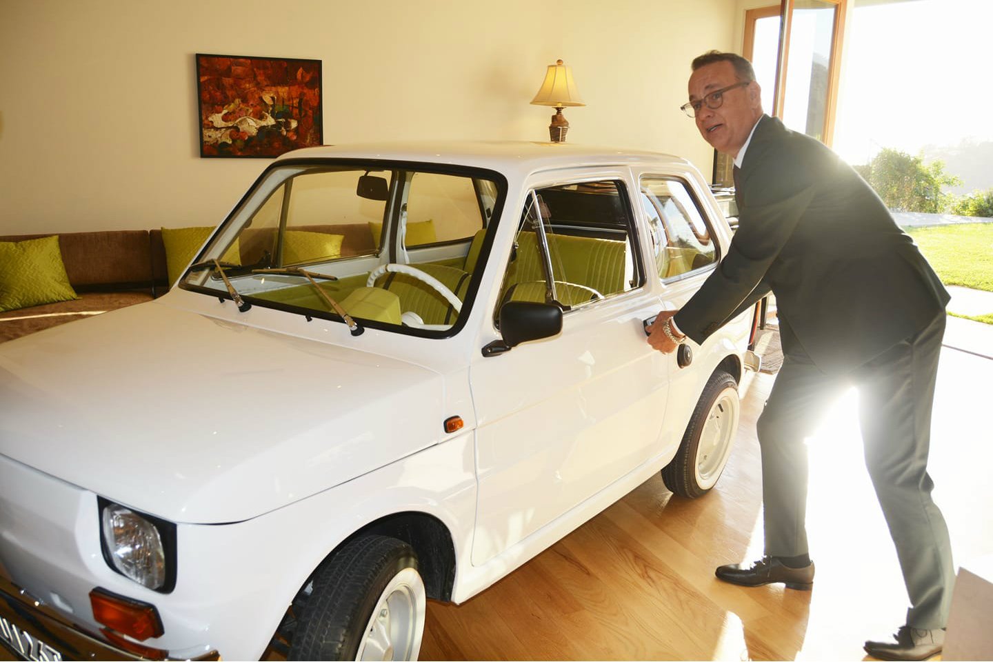 Zbiórkę na Fiata 126p. dla Toma Hanksa zorganizowała Monika Jaskólska.