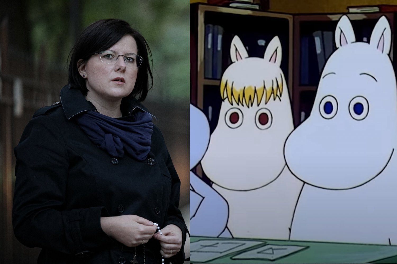 Kaja Godek zamieściła wpis, na który zareagowano z oficjalnego konta Muminków.