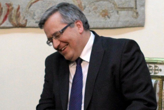 Bronisław Komorowski znów zwyciężył w rankingu CBOS i zdobył tytuł polityka roku 2013