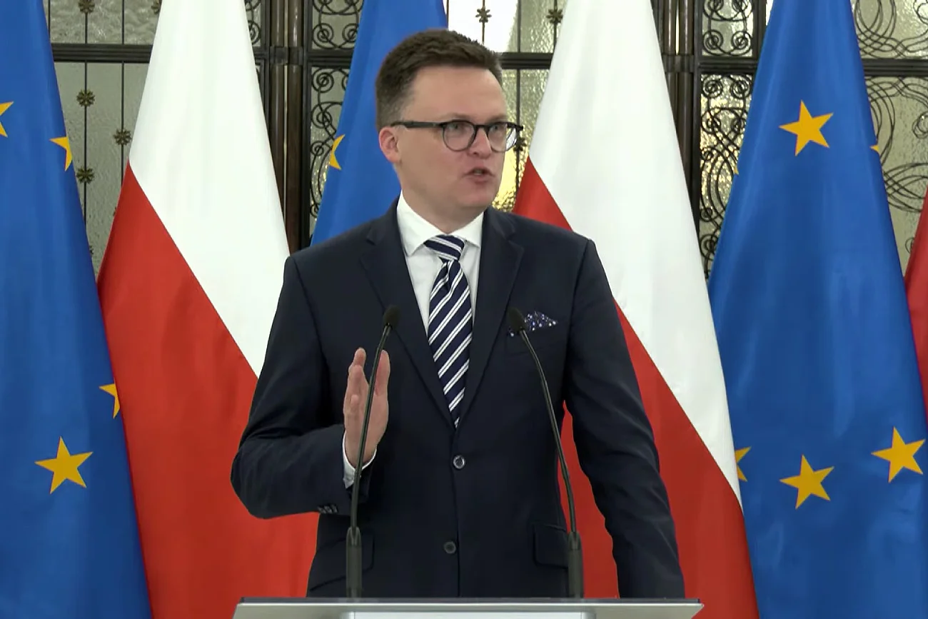 Marszałek Sejmu Szymon Hołownia