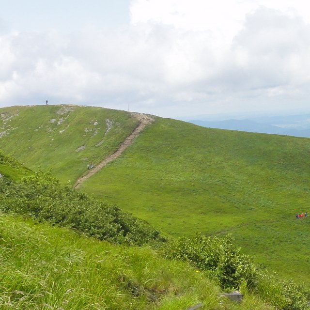 Bieg po połoninach, to już końcówka najtrudniejszego jednoetapowego biegu w Polsce.
