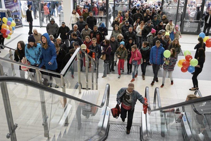 Otwarcie poznańskiej Galerii Dębiec.