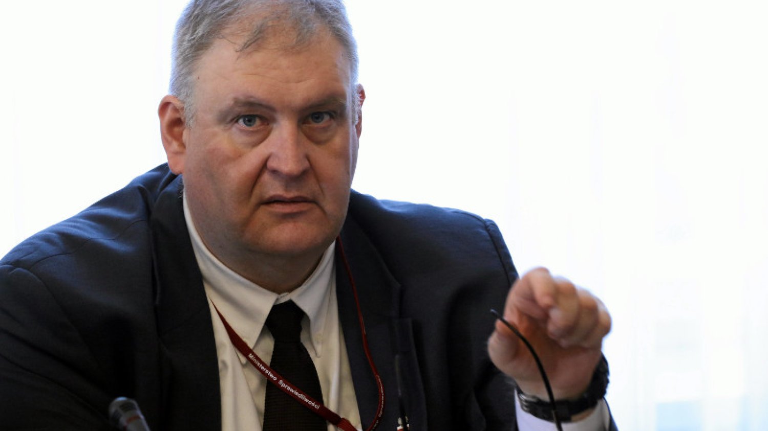 Bogdan Święczkowski, wiceminister sprawiedliwości w rządzie Beaty Szydło.