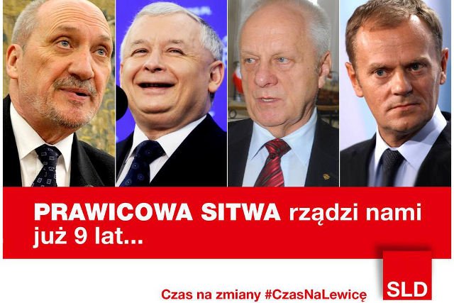 SLD przekonuje, że Polska od 9 lat rządzona jest przez "prawicową sitwę"