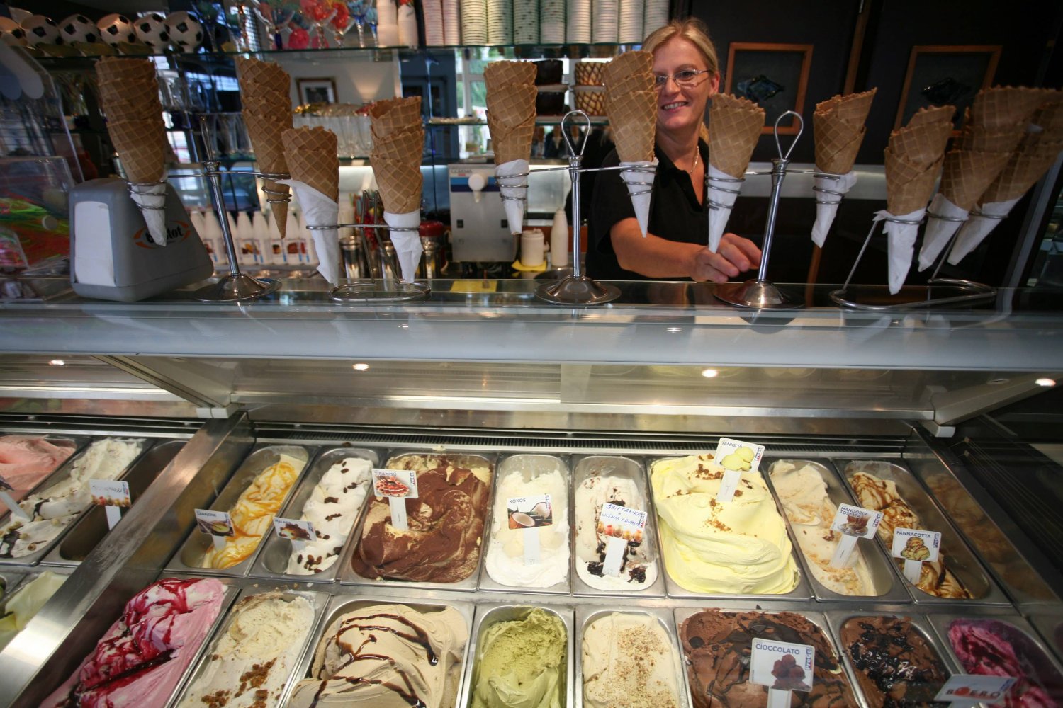 Warszawska lodziarnia Calypso