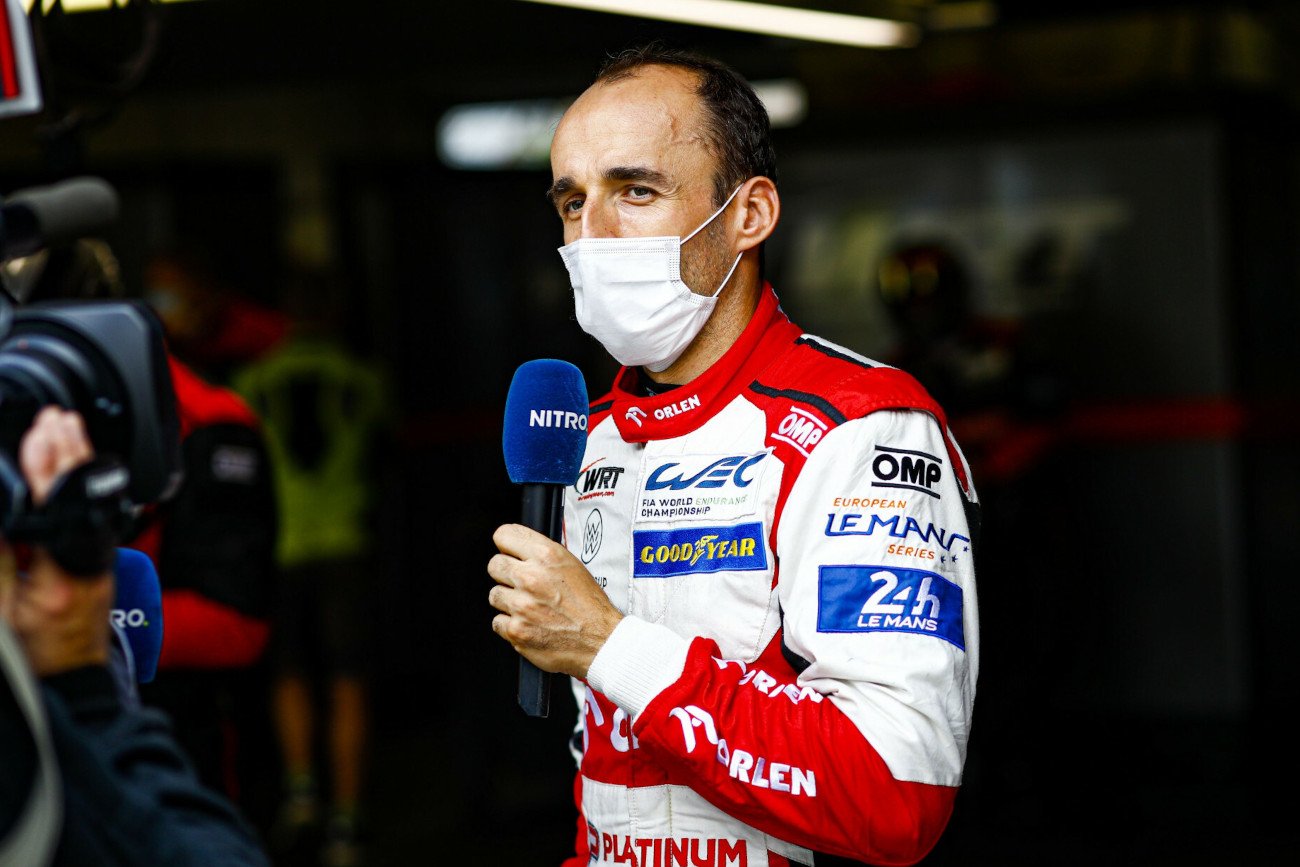Robert Kubica w sobotę wystartował w trwającym 24 godziny wyścigu samochodowym Le Mans.