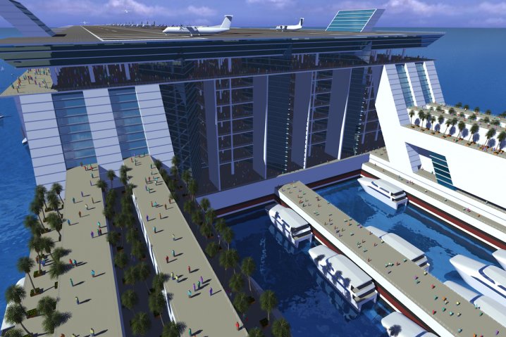 Freedom Ship International chce zbudować gigantyczny statek na kilkadziesiąt tysięcy osób